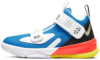 (Preschool) Nike LeBron Soldier 13 'Light Photo Blue Crimson' AR7586-401 (Preschool) Nike LeBron Soldier 13 'Light Photo Blue Crimson' AR7586-401