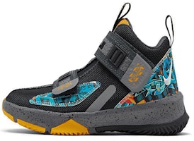 (Preschool) Nike LeBron Soldier 13 BP 'Black Blue' AR7586-070 (Preschool) Nike LeBron Soldier 13 BP 'Black Blue' AR7586-070
