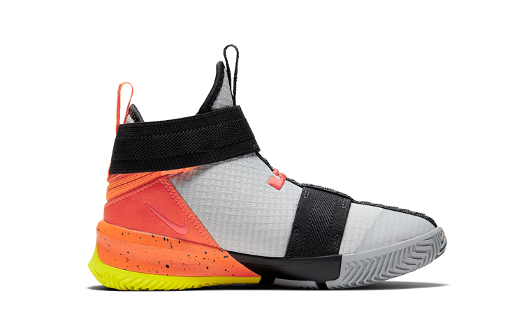 Order BP幼童 Nike LeBron Soldier 13 FlyEase 詹姆斯 高筒13 灰橙