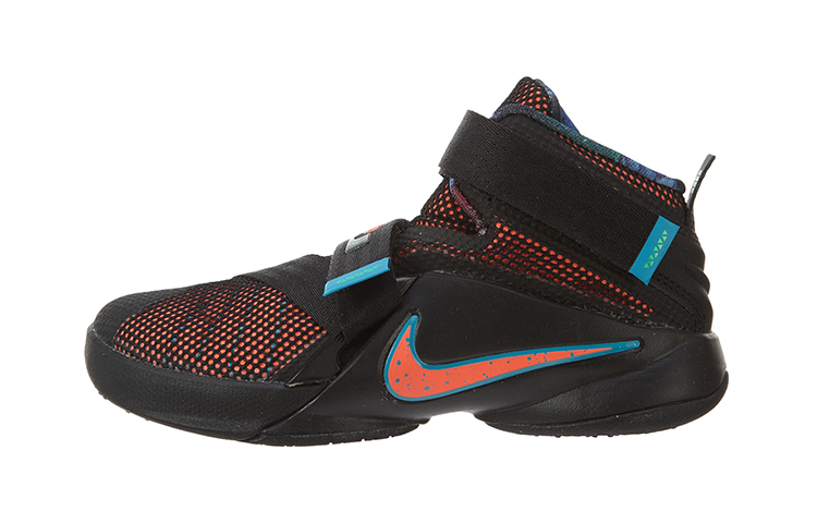 (Preschool) Nike LeBron Solider 9 Actual Combat Black/Red 776472-084
