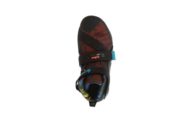 Lookbook (PS) Nike LeBron Solider 9 Perang Sebenar Hitam/Merah 776472-084