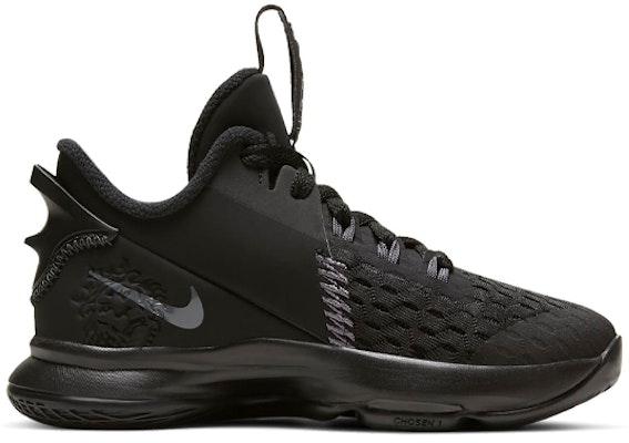 (Preschool) Nike LeBron Witness 5 'Black Dark Grey' CT4630-002 Order (Preschool) Nike LeBron Witness 5 'Black Dark Grey' CT4630-002