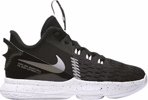 (Preschool) Nike LeBron Witness 5 'Black Metallic Silver' CT4630-001 (Preschool) Nike LeBron Witness 5 'Black Metallic Silver' CT4630-001