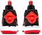 (PS) Nike LeBron Witness 5 'Bred' Lelaki CT4630-005