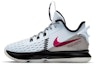 Buy (PS) Nike LeBron Witness 5 'Kelabu Football Fireberry' CT4630-008