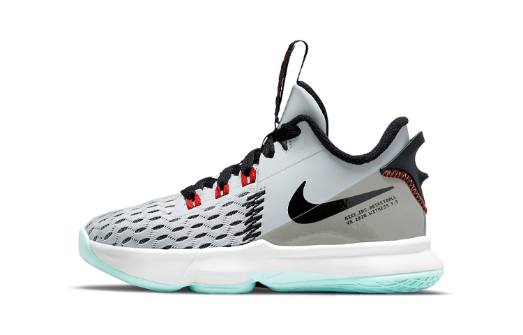 (Preschool) Nike LeBron Witness 5 'Pure Platinum Light Dew' CT4630-006