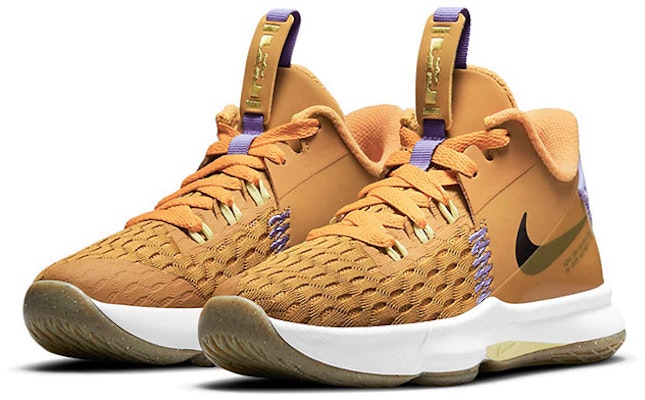 (Preschool) Nike LeBron Witness 5 'Wheat' CT4630-700 Lookbook (Preschool) Nike LeBron Witness 5 'Wheat' CT4630-700