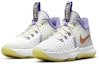 Lookbook (PS) Nike Lebron Witness 5 'Putih Ungu' CT4630-102