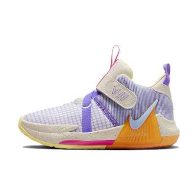(PS) Nike LeBron Witness 7 'Action Grape Vivid Orange'