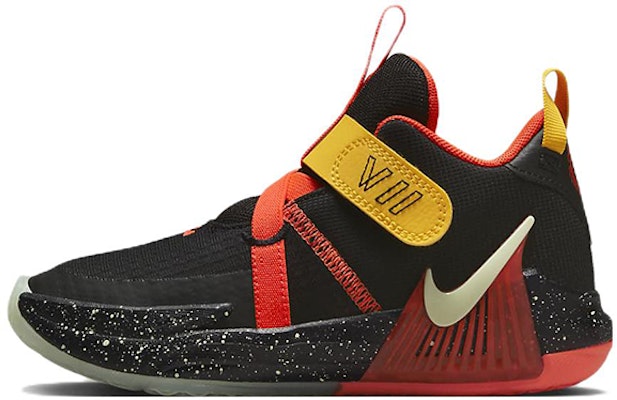 (Preschool) Nike LeBron Witness 7 'Black Bright Crimson Speckled' DQ8647-001 Buy (Preschool) Nike LeBron Witness 7 'Black Bright Crimson Speckled' DQ8647-001