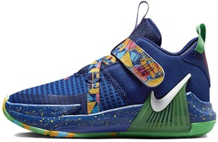 (Preschool) Nike LeBron Witness 7 'Kaleidoscope' DQ8647-400 (Preschool) Nike LeBron Witness 7 'Kaleidoscope' DQ8647-400