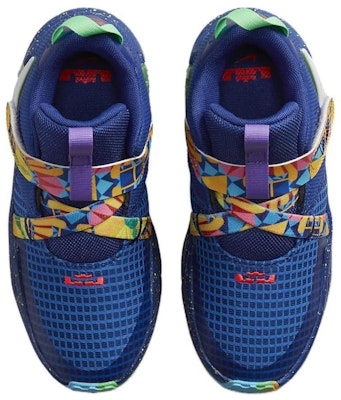 (Preschool) Nike LeBron Witness 7 'Kaleidoscope' DQ8647-400 Lookbook (Preschool) Nike LeBron Witness 7 'Kaleidoscope' DQ8647-400