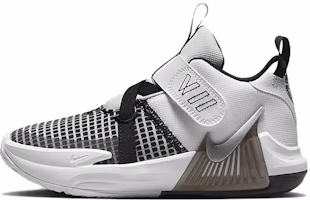 (Preschool) Nike LeBron Witness 7 'White Black' DQ8647-100 (Preschool) Nike LeBron Witness 7 'White Black' DQ8647-100