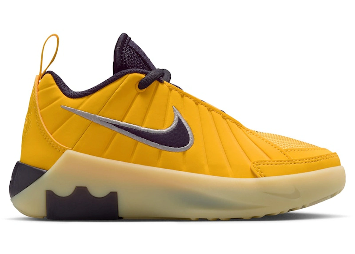 (Preschool) Nike LeBron Witness 9 'Amarillo Soft Yellow Cave Purple'