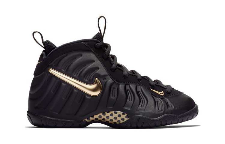 Order (PS) Nike Little Posite Pro ''Noir Métallique Or'' 843755-010