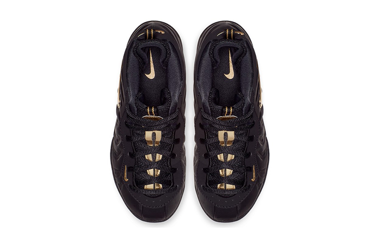 Lookbook (PS) Nike Little Posite Pro ''Noir Métallique Or'' 843755-010