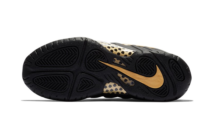 Shop (PS) Nike Little Posite Pro ''Noir Métallique Or'' 843755-010