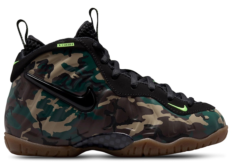 (Preschool) Nike Little Posite Pro PRM1 'Black Camo' IV7553-001