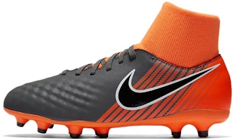 (Youth) Nike Magista Obra 2 Academy DF FG 'Dark Grey Orange' AH7313-080 (Youth) Nike Magista Obra 2 Academy DF FG 'Dark Grey Orange' AH7313-080