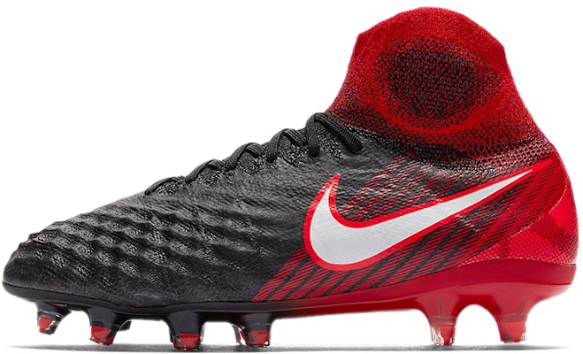 (PS) 耐克 Magista Obra 2 FG 黑色大学红足球鞋 844410-061 Buy (PS) 耐克 Magista Obra 2 FG 黑色大学红足球鞋 844410-061