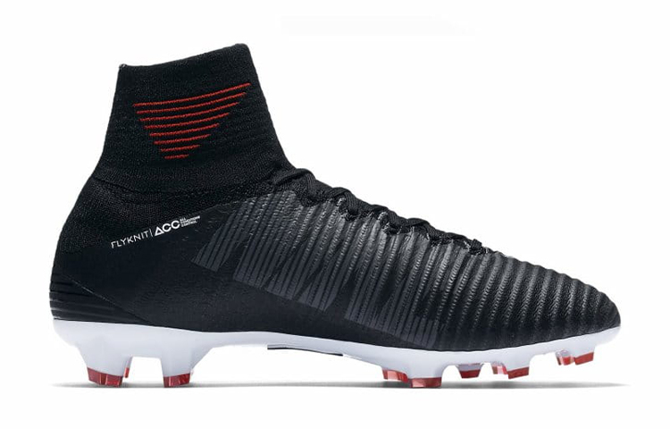 Order 兒童 Nike JR Mercurial Superfly 5 刺客 11 DF FG 硬地 高幫足球鞋 黑白紅