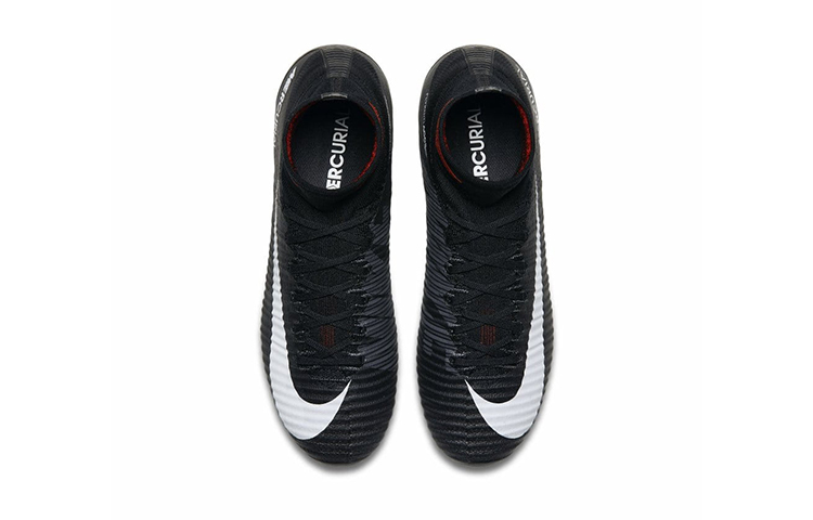 Shop 兒童 Nike JR Mercurial Superfly 5 刺客 11 DF FG 硬地 高幫足球鞋 黑白紅