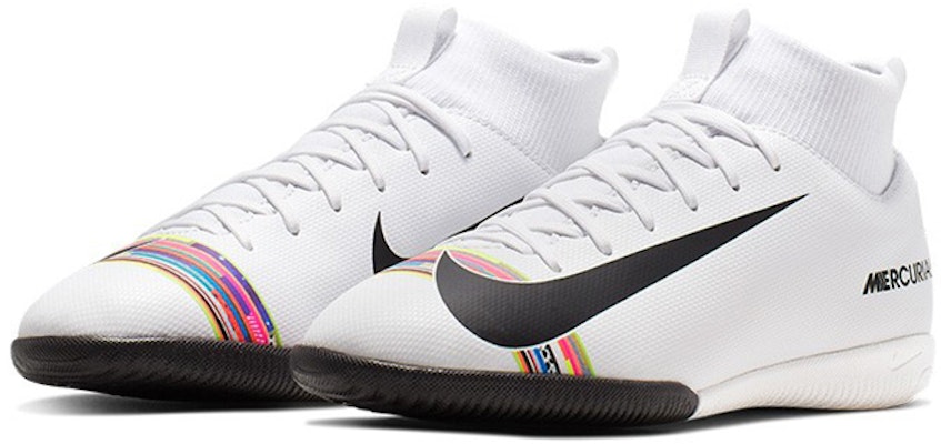 (Preschool) Nike Mercurial Superfly 6 Academy 'White Black Multicolor' AJ3110-109 Lookbook (Preschool) Nike Mercurial Superfly 6 Academy 'White Black Multicolor' AJ3110-109