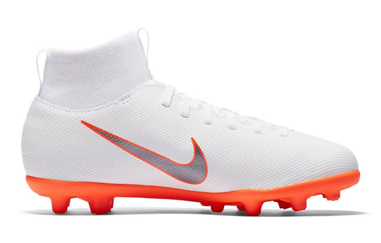 Order (PS) 나이키 머큐리얼 슈퍼플라이 6 클럽 FG/MG '화이트 오렌지' AH7339-107
