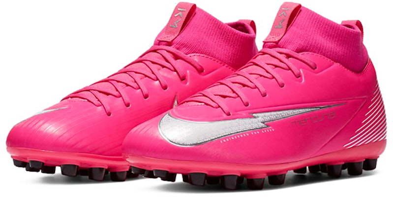 (Preschool) Nike Mercurial Superfly 7 Academy KM AG Artificial Grass 'Pinkred Black White' DB5610-611 Lookbook (Preschool) Nike Mercurial Superfly 7 Academy KM AG Artificial Grass 'Pinkred Black White' DB5610-611