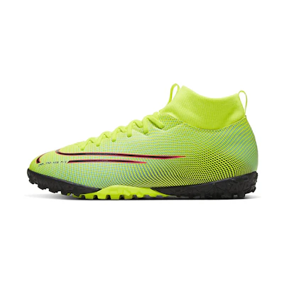(PS) Nike Mercurial Superfly 7 Academy MDS TF 'Lemon Venom Aurora'