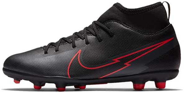 【評鑑諮詢】Nike Jr. Mercurial Superfly 7 Club MG 兒童 黑紅 Buy 【評鑑諮詢】Nike Jr. Mercurial Superfly 7 Club MG 兒童 黑紅