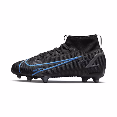 (Youth) Nike Mercurial Superfly 8 Academy MG 'Black Photo Blue'