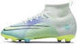 Buy 兒童 Nike Mercurial Superfly 8 刺客 14 Pro FG 硬地型 減震耐磨輕巧 高筒 足球鞋 綠藍色