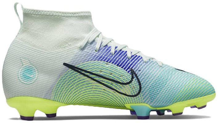 兒童 Nike Mercurial Superfly 8 刺客 14 Pro FG 硬地型 減震耐磨輕巧 高筒 足球鞋 綠藍色 Order 兒童 Nike Mercurial Superfly 8 刺客 14 Pro FG 硬地型 減震耐磨輕巧 高筒 足球鞋 綠藍色