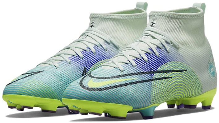 兒童 Nike Mercurial Superfly 8 刺客 14 Pro FG 硬地型 減震耐磨輕巧 高筒 足球鞋 綠藍色 Lookbook 兒童 Nike Mercurial Superfly 8 刺客 14 Pro FG 硬地型 減震耐磨輕巧 高筒 足球鞋 綠藍色