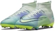 Lookbook 兒童 Nike Mercurial Superfly 8 刺客 14 Pro FG 硬地型 減震耐磨輕巧 高筒 足球鞋 綠藍色