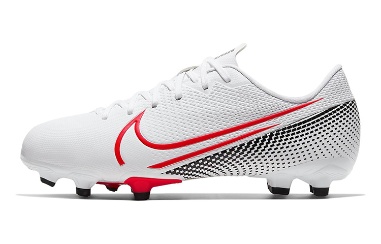 (Preschool) Nike Mercurial Vapor 13 Academy FG/MG 'White Red' AT8123-160