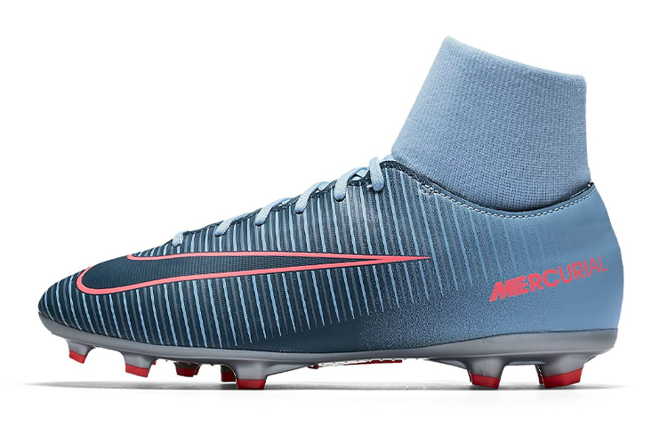 (Preschool) Nike Mercurial Victory 5 FG JR 'Blue Black High-Top' 903600-400