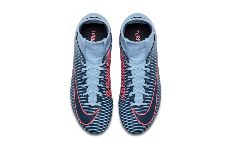 Shop (PS) Nike Mercurial Victory 5 FG JR ''Blau Schwarz High-Top'' Fußballschuhe 903600-400