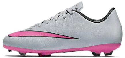 (Preschool) Nike Mercurial Victory V FG JR 'Grey Pink' 651634-060 (Preschool) Nike Mercurial Victory V FG JR 'Grey Pink' 651634-060