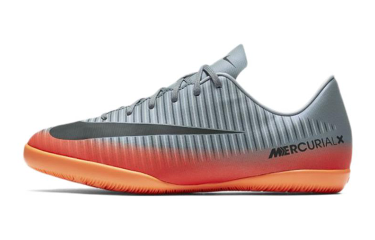 (Preschool) Nike MercurialX Jr. Victory 6 CR7 IC 'Grey Orange' 852488-001