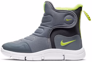 (Preschool) Nike Novice Boot Gray Yellow AV8339-002 (Preschool) Nike Novice Boot Gray Yellow AV8339-002