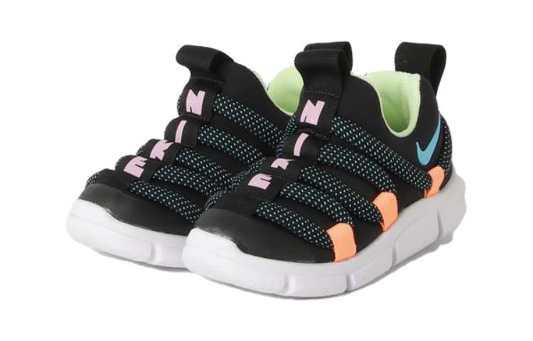Lookbook (PS) Nike Novice Anak Kecil 'Hitam/Oranye Trance/Volt Pudar/Biru Fury' AQ9661-007