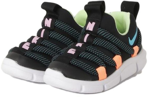 (Preschool) Nike Novice little kid 'Black/Orange Trance/Barely Volt/Blue Fury' AQ9661-007 Lookbook (Preschool) Nike Novice little kid 'Black/Orange Trance/Barely Volt/Blue Fury' AQ9661-007