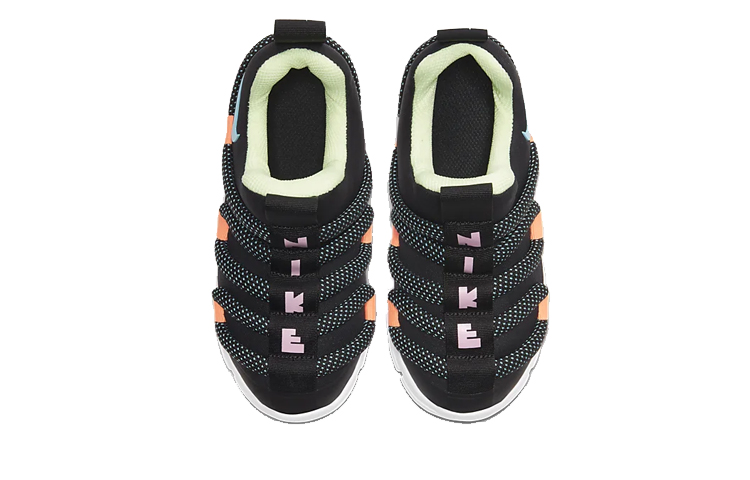 Shop (PS) Nike Novice Anak Kecil 'Hitam/Oranye Trance/Volt Pudar/Biru Fury' AQ9661-007