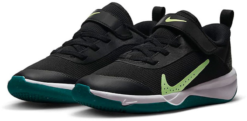 (Preschool) Nike Omni Multi-Court 'Black Barely Volt' DM9026-003 Lookbook (Preschool) Nike Omni Multi-Court 'Black Barely Volt' DM9026-003