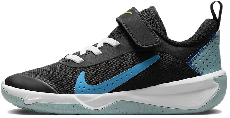 (Preschool) Nike Omni Multi-Court 'Black Blue Lightning' DM9026-005 Buy (Preschool) Nike Omni Multi-Court 'Black Blue Lightning' DM9026-005
