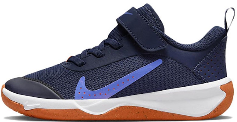 (Preschool) Nike Omni Multi-Court 'Midnight Navy Safety Orange' DM9026-400 Buy (Preschool) Nike Omni Multi-Court 'Midnight Navy Safety Orange' DM9026-400