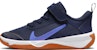 (PS) Nike Omni Multi-Court 'Midnight Navy Safety Orange' Lelaki Wanita. DM9026-400