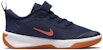 (PS) Nike Omni Multi-Court 'Midnight Navy Safety Orange' Lelaki Wanita. DM9026-400